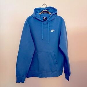 Blue Nike hoodie